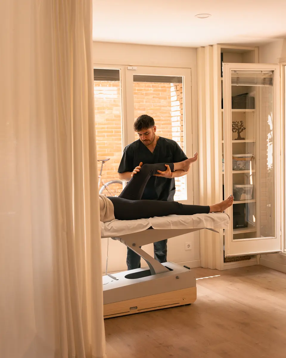 Agustin Labernia, fisioterapeuta de 90 Degrees